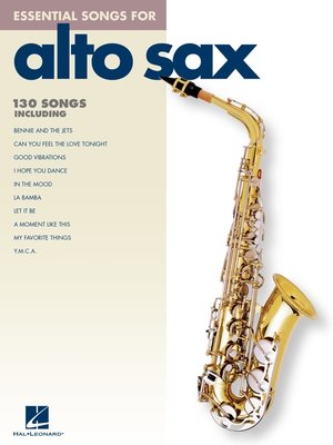 cover image of Essential Songs for Alto Sax (Songbook)